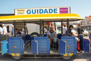 BlåGula minitåget. Foto: Linda Dahlström