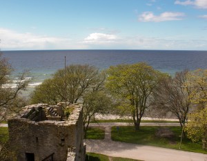 Väktargången, mot havet. Foto: Linda Dahlström