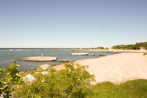 Badviken, Snäck. Foto: Linda Dahlström