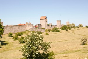Visby ringmur, landsidan. Foto: Linda Dahlström