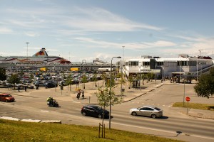 Färjeterminalen. Foto: Linda Dahlström