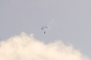 Fallskärmshoppning. Foto: Linda Dahlström