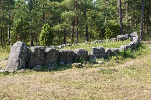 Tjelvars grav. Foto: Linda Dahlström