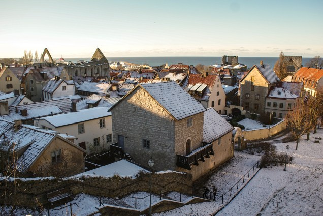 Utsikt från Klinten.
